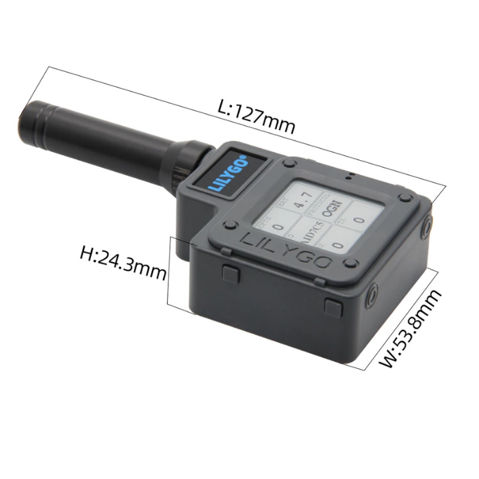 LILYGO® TTGO Meshtastic T-Echo LoRa SX1262 Wireless Module 915MHz NRF52840 GPS for Arduino H505