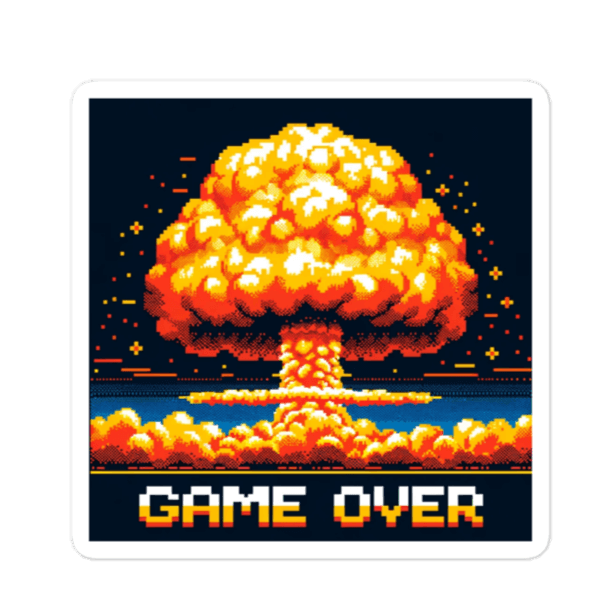Game Over Sticker