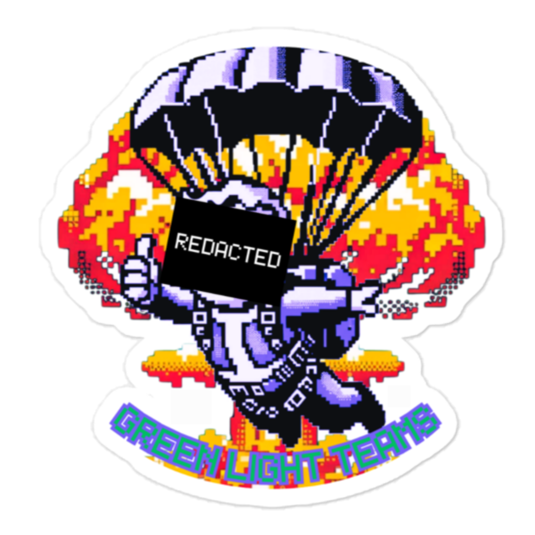 Green Light Teams Sticker