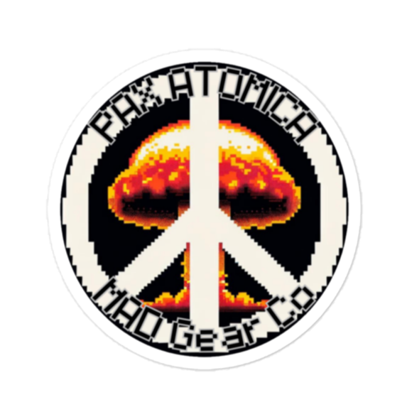 PAX ATOMICA Sticker