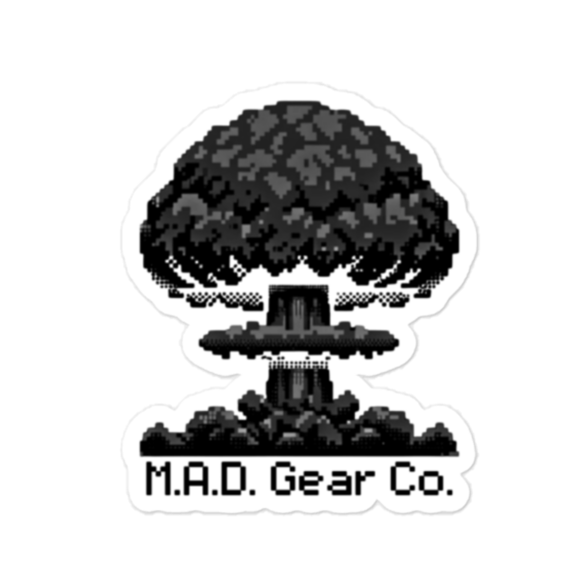 Blacked Out Sticker