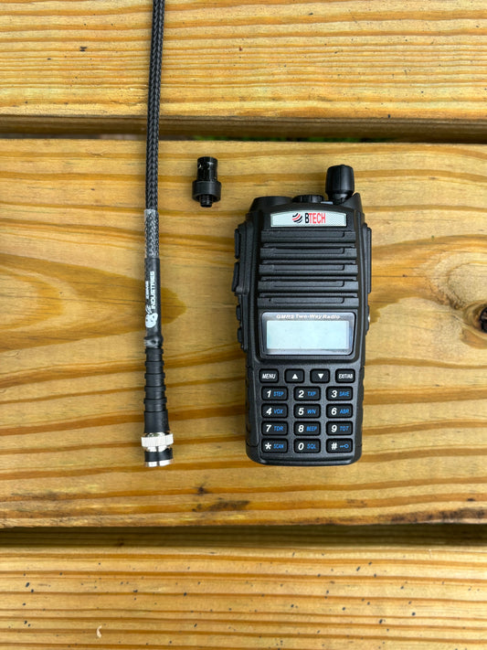 BTECH GMRS V2 and ZBM2 Industries Antenna Bundle