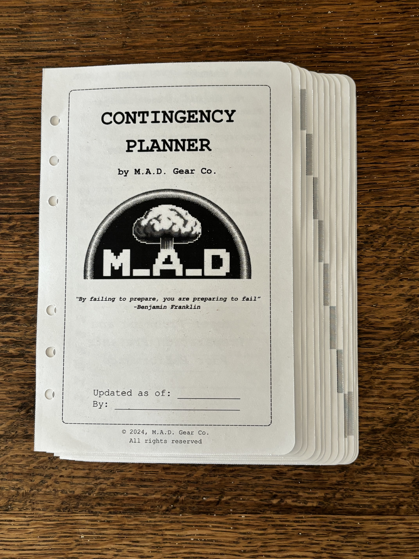 Contingency Planner - Lite Package