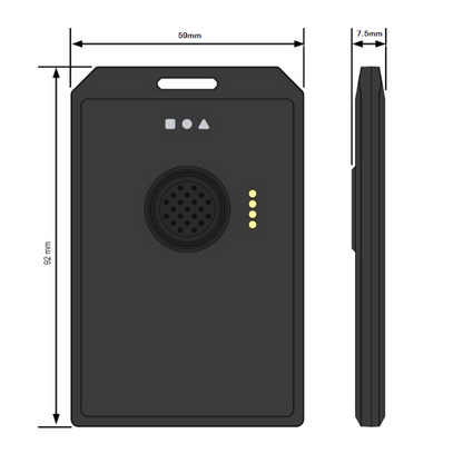 WisMesh Tag from RAKwireless & MOKOSmart - Meshtastic compatible card sized node 868/915 Mhz