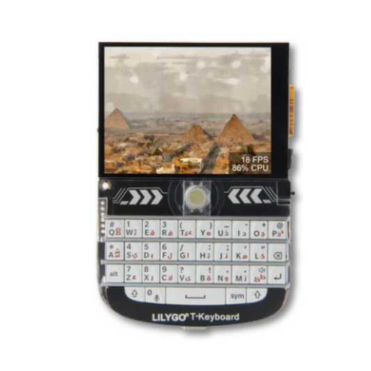 LILYGO® T-Deck Portable Microcontroller Programmer LoRa 915 MHz H642