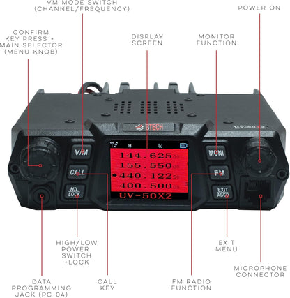 BTECH UV-50X2