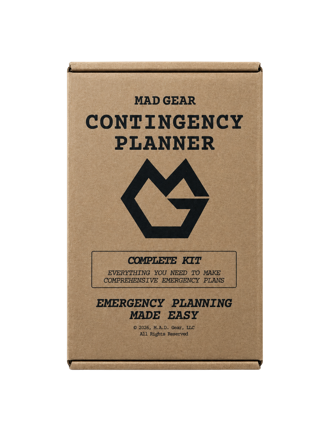 Contingency Planner — Complete Kit | MAD Gear – M.A.D. Gear