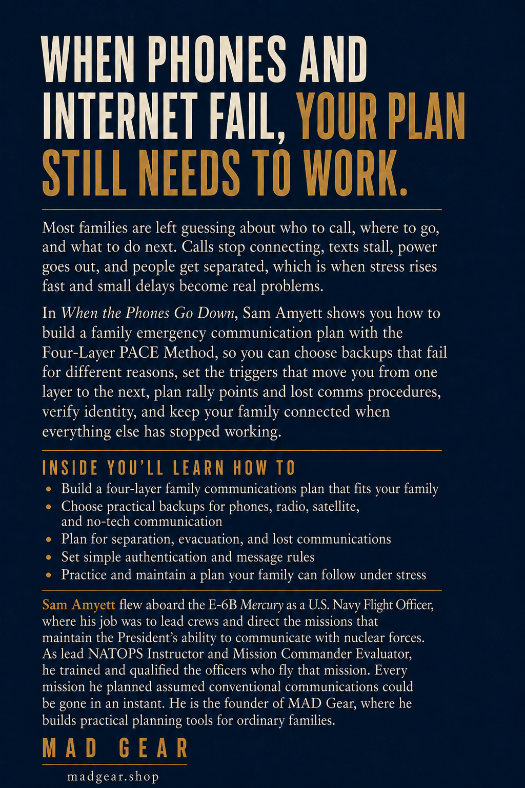 When the Phones Go Down: How to Build a Family Emergency Communication Plan That Actually Works