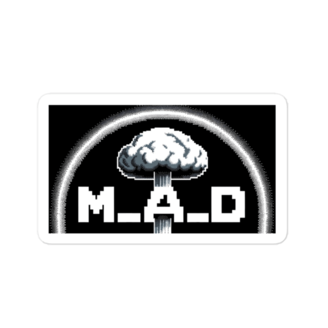 M.A.D. Logo Sticker