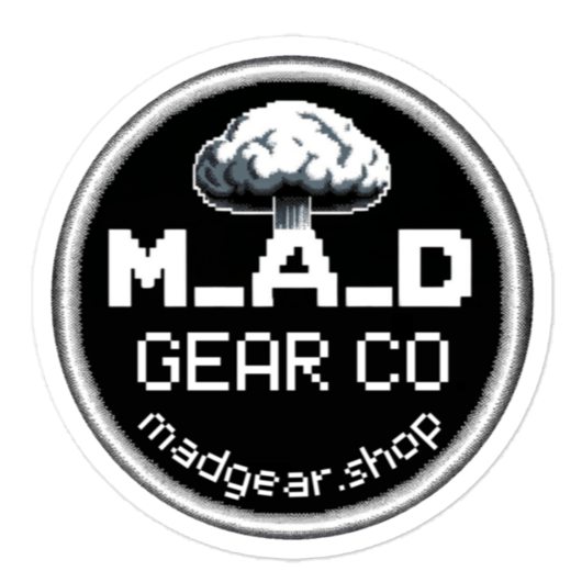 Circle M.A.D. Logo Sticker
