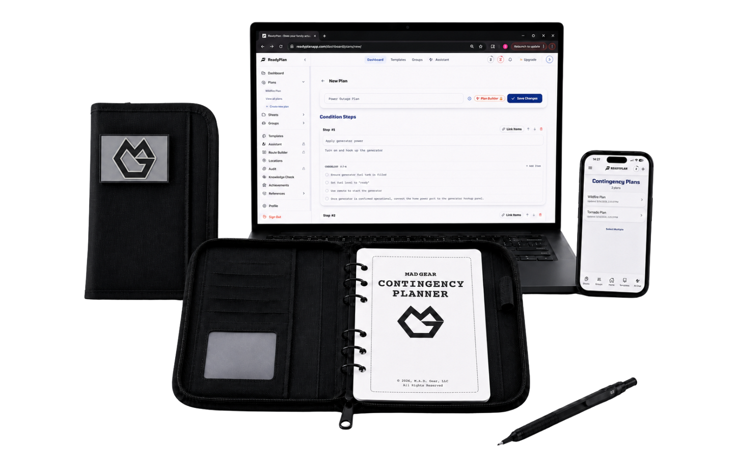 The Family Plan — 4 Complete Kits + 4 ReadyPlan Lifetimes Bundle